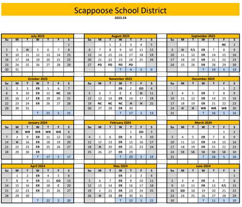Scappoose School District 2023-24